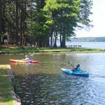 Lake Claiborne - kayaking